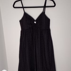 No boundaries Black mini dress